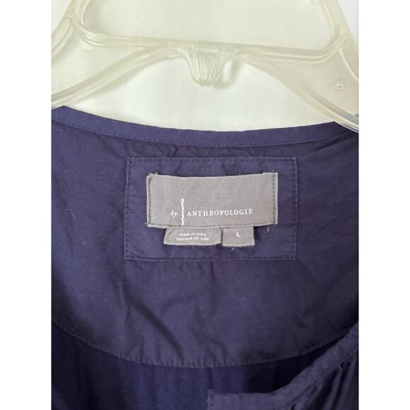 Anthropologie Navy and White Maxi Dress - Picture 11 of 15